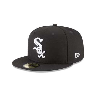 Chicago White Sox Gorra | New Era MLB Basic 59fifty Fitted Cap Mexico - Negros